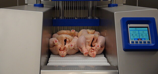 Chicken in Gunther injector